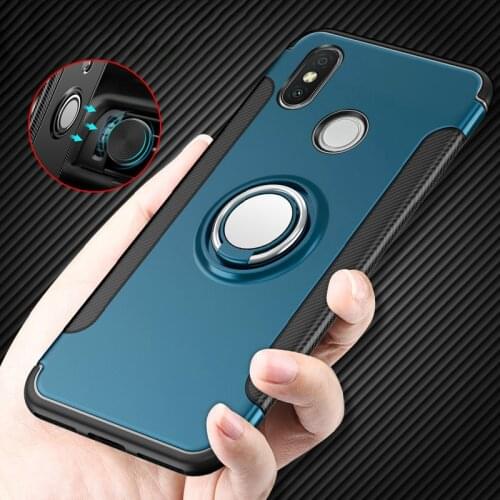 Magnetic Car Holder Case for XiaoMi Mi 8 SE Lite 6 A1 A2 Lite RedMi Note 5 Pro 5A PRIME 4 4A 4X Plus S2 Pocophone F1 Ring Cover