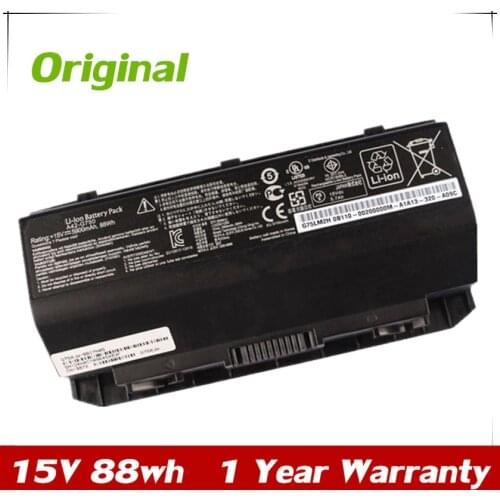 7XINbox 15V 88wh 5900mAh Original Laptop Battery A42-G750 For Asus G750J G750JW G750JM G750JH G750JZ G750JX G750JZ G750JS