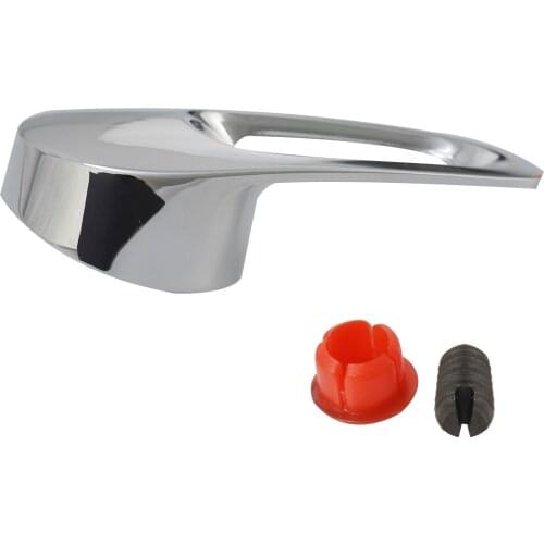 Water Faucet Lever Handle Kitchen Bathroom Sink Basin Faucets Metal Alloy Single Handle Lavatory Tap with Hot Cold Button Screws