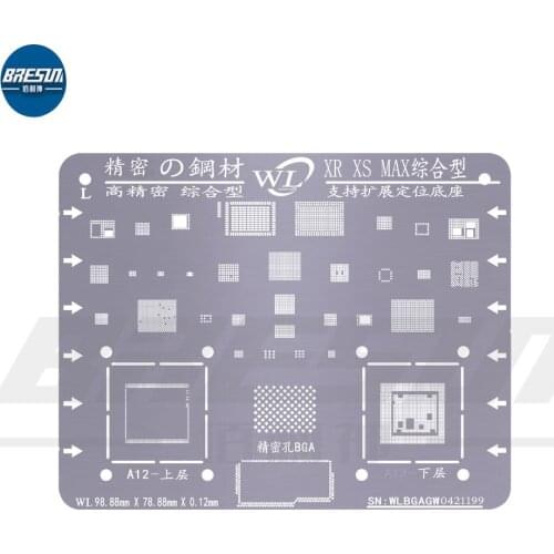 WL Steel Mesh 5-5C-5S6P-6S-6SP-7-7P-8-8P-X-XS-XR-XSMax Integrated Tin Planting Mesh Support Extended Positioning Base