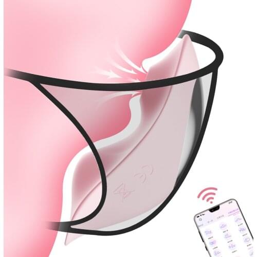 APP Control Panty Vibrator Sex Shop Pocket Clitoral Massage Sucker Female Masturbator Sex Machine Pussy Adult Toys for Women