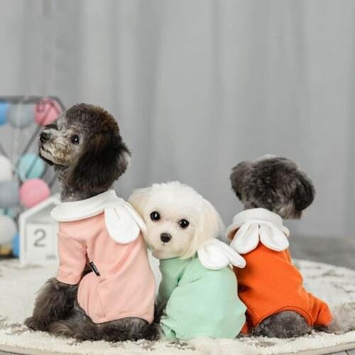 Winter Pet Dog Clothes for Dogs Jumpsuits Rabbit Ears Dog Rompers Chihuahua Yorkshire Clothes Puppy Pet Clothing for Dogs Outfit