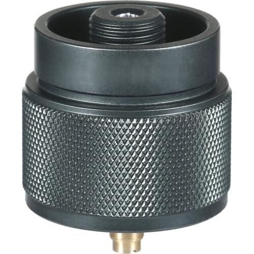 Lixada 1LB Camping Gas Stove Adapter Camping Equipment Propane Small Tank Input EN417 Lindal Valve Output Stove Accessories