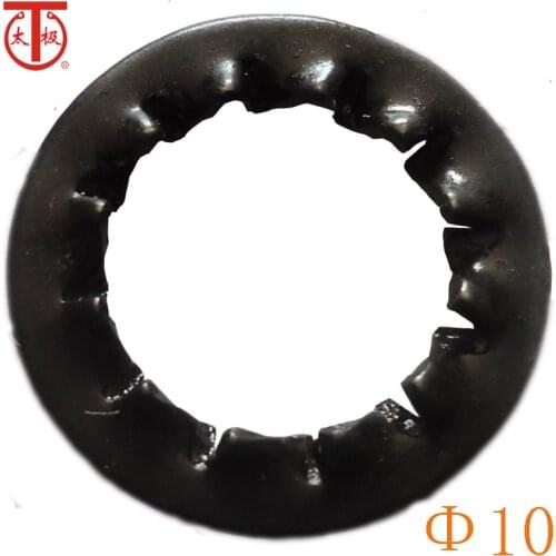 10 ) DIN6798.J Serrated lock washers internal teeth ( Serrated lock washers Type J,with internal teeth ) 100 pieces/lot