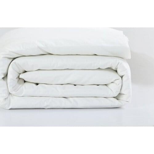 100%cotton 13372 duvet covers solid white twin full queen king size zipper quilts cover Good quality luxury bedding Home textile