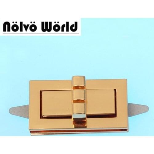 20pcs 41*22mm bags hardware turn locks,handbags lock drop catch bags purse twist turn lock