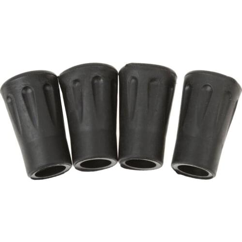 4 pcs Replacement Rubber Tips End for Hiking Stick Walking Trekking Poles 4cm