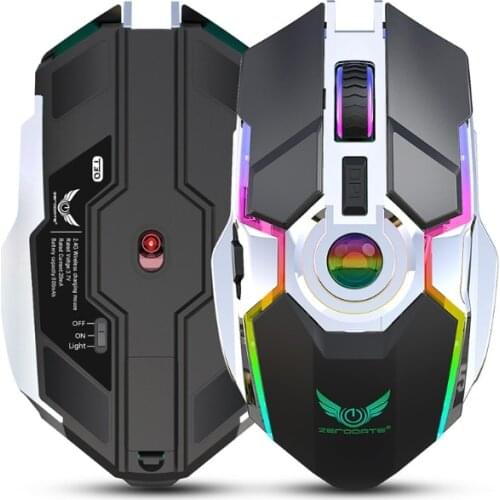 Wireless Mechanical Gaming Mice Cool Light 10m Operating Distance Sensitive Electronics Accessories for PC Computer Game
