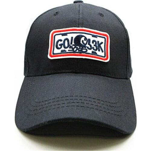 Go Letter Embroidery Cotton Baseball Cap Hip-hop Cap Adjustable Snapback Hats for Men and Women 38