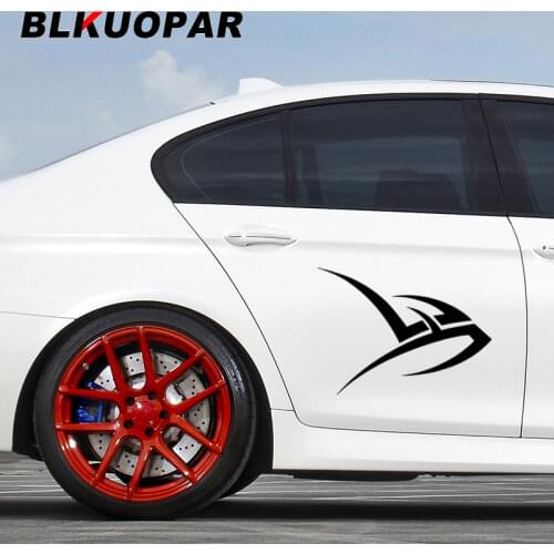 BLKUOPAR for Tribal Flame Car Stickers Simple Waterproof Decals Graffiti Die Cut Vehicle Skateboard Decor Vinyl Car Wrap