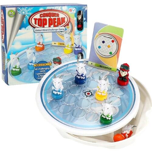 Kids Board Game Conquer Top Game Find The Route And Reach The Top Game Toys Kids Children Educational Toy Gift