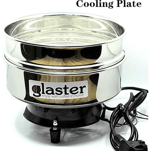 Glaster Parts coffee roasting coffee bean cooling tray coffee roaster cooler roaster cooling pan roaster Glass for Drum Roller