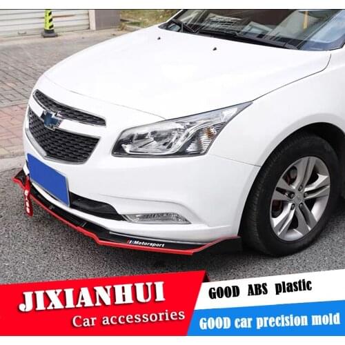 For Chev rolet Cruze Body kit spoiler 2015-2016 For Cruze ABS Rear lip rear spoiler front Bumper Diffuser Bumpers Protector