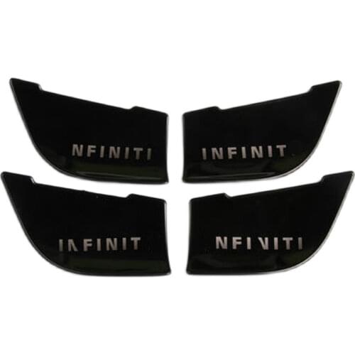 Inside Door Handles Sticker Bar Knob Decorative Cover Trim Interior Accessories For Infiniti QX80 EX25 EX35 G37 G25 FX35