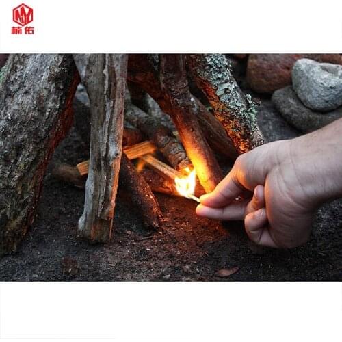 EDC Cookware Pine Light Ignition Strips Fire Aids Pine Resin Pine Oil Ignition Block Wood Block