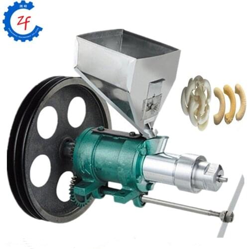 Small business use mini puffed corn rice snacks food extruder machine maize puff snack extruding making machine