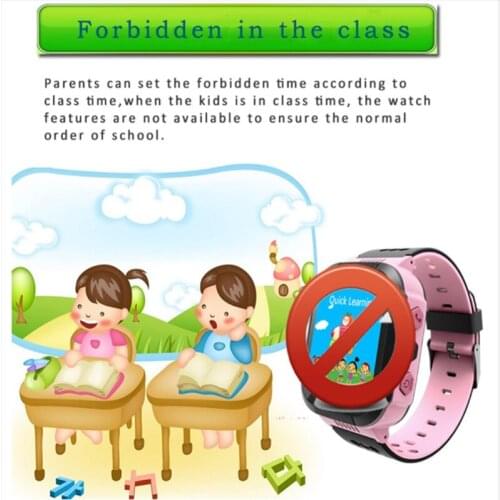 Fashion touch screen watch Q528 GPS track big button sos emergency phone kids smart
