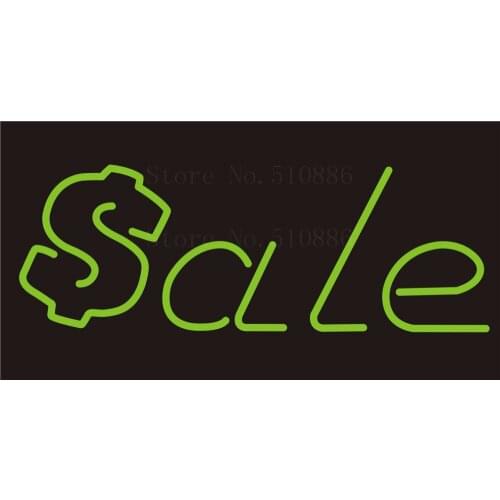 Custom NEON Sign Board For Sale Cash Business Glass Tube Beer Bar Club Display Store Shop Light Signboard Signage Signs 17*14"