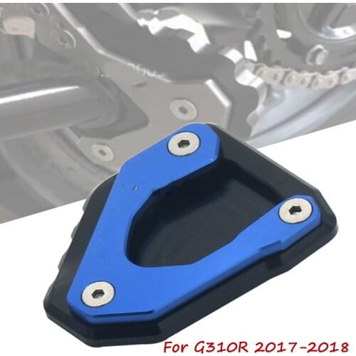 For BMW G310R G310 R 2017-2018 Motorcycle Kickstand Foot Side Stand Extension Enlarge Pad Support Plate