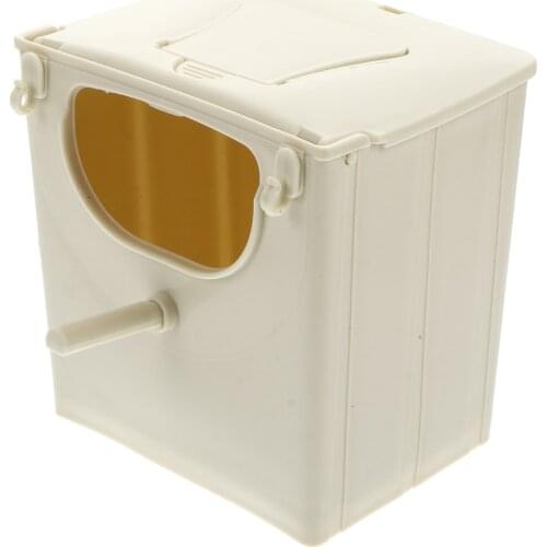 Hanging Bird Nest Bird Breeding Nesting Box Bird House Hanging Parrot Nest Houses Pet Bedroom for Parrots Budgies Parakeets