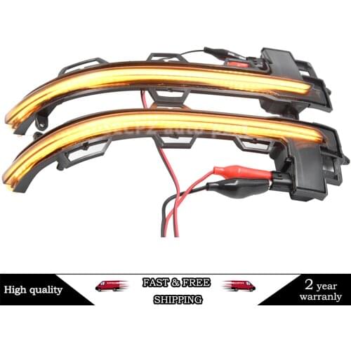 For BMW X3 X4 X5 X6 F25 LCI F26 F15 F16 2014 - 2018 Side Rearview Mirror Indicator Blinker Light Sequential Dynamic Turn Signal