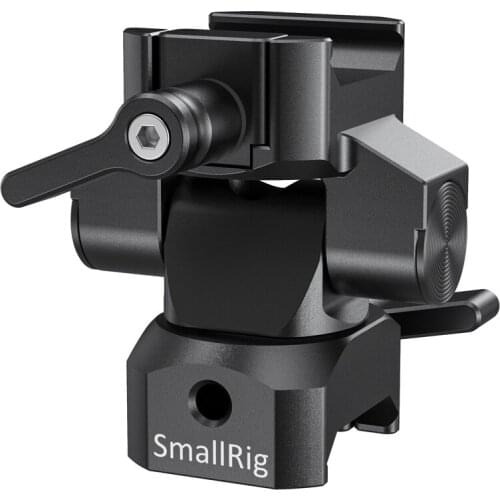 SmallRig Quick Release EVF Mount Swivel 360 Degree & Tilt 140 Degree Monitor Holder Arm Camera Rig 2385