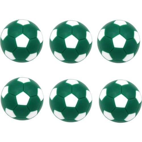 6 Pieces 1 1/4 '' Table Football Replacement Standard Football Table Football