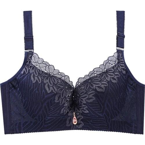 Increase the size of lace to breathe Fat mm bra Big code Large bra Gather underwear biustonosz bras for women big size bra
