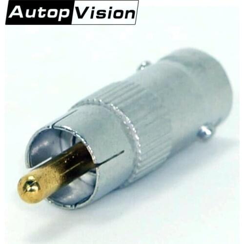 10Pcs/Lot New Hot BNC Female TO RCA Male Plug COAX Adapter Connector for CCTV Camera