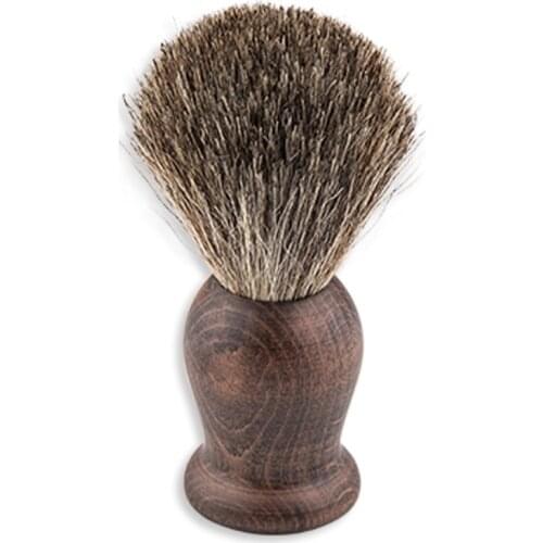 YINTAL 100% Pure Mixed Badger with Rosewood Wooden Handle Shaving Brush Shave Tool Shaving Razor Brush