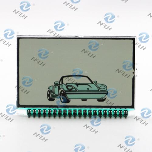 2PCS NFLH ST-5A LCD Display Russian Version LCD Remote Control for CENMAX ST5A LCD Key Chain Two-Way Car Alarm System