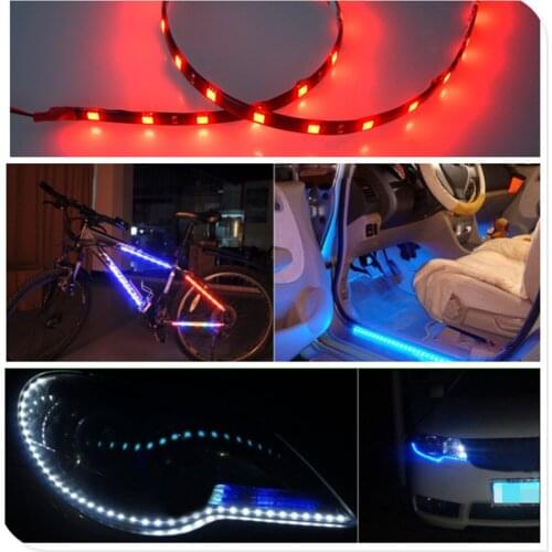 2 pieces of motorcycle car LED decorative light bar 30CM soft strip for Subaru VIZIV-2 Hybrid Exiga Tribeca G4e B9 R1 Pleo