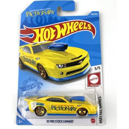 2021-149 Hot Wheels 1:64 10 PRO STOCK CAMARO Edition Metal Diecast Model Cars Kids Toys Gift