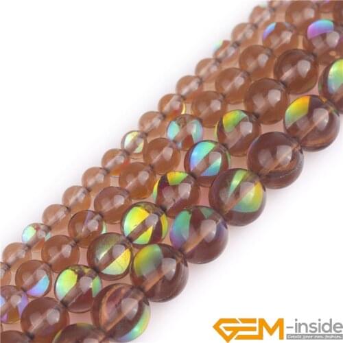 6 8 10 12mm Grey Labradorite Beads Healing Power Crystal Energy Stone Round Spacer Beads For Jewelry Making 15inch Strand DIY