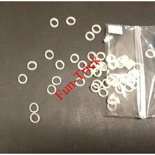 Free Shipping Rubber Bands For Folding Coins (50 per package,Half Dollar sizes) - Magic Trick , Magic Accessories