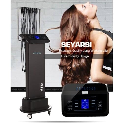 Salon Use Asia Brand Digital Hair Perm Machine Hot Hair Curler Accurate Temperature Control Hair Perm Machine PHC02, Black