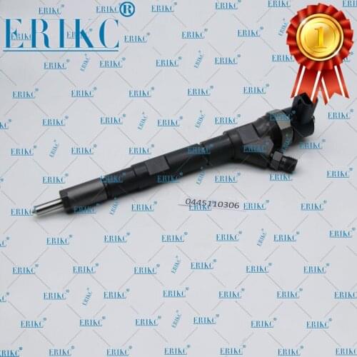 ERIKC Common Rail Diesel Fuel Injector 0445110306 Injector Spray 0 445 110 306 Diesel Fuel Injector Nozzle for CRI1-13 HYUNDAI