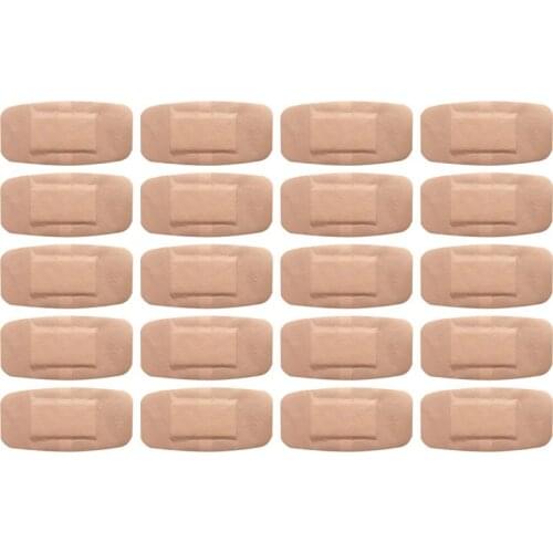 20Pcs 50*100mm First Aid Waterproof Wound Plaster Band Aid For Home Travel First Aid Kit Emergency Kits