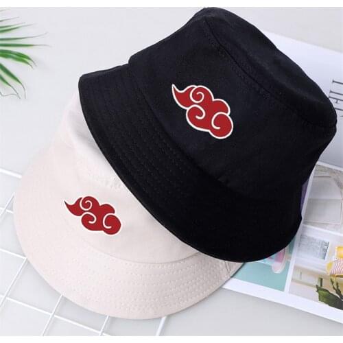 Unisex Fisherman Hat Cloud Printed Cotton Summer Hats Men Women Street Style Panama Bucket Cap Fashion Casual Hip Hop Caps