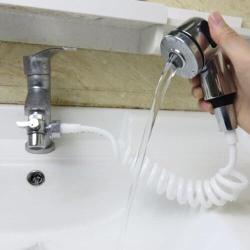Handheld Shower Head Connect Stand Hose Spray Set For Hair Washing Baby Kid Pet Bath Cleaning SPA Shower Bath Head