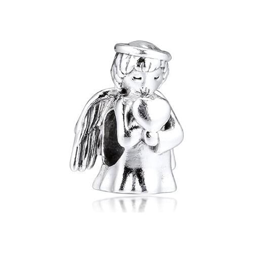 Angel of Love Charm Beads for Jewelry Making Winter Collection Silver Beads for Charms Bracelets Jewelry Silver 925 Women DIY