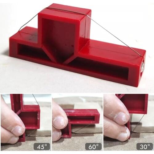 Angle Cutting Clay Tool and Wire Bevel Cutter Clay Trimming Tool for Pottery Ceramics and Sculpting Tools
