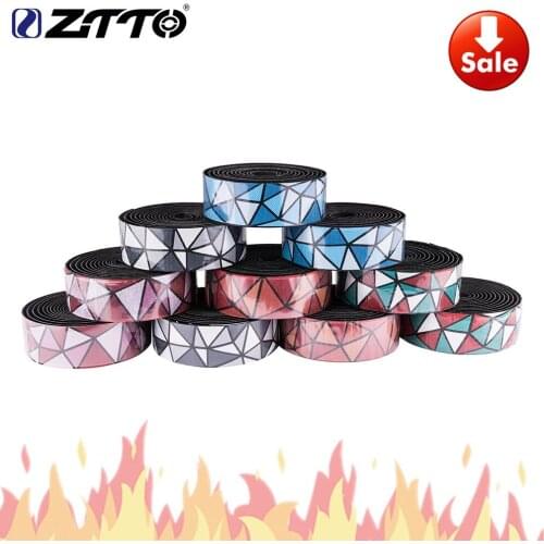 ZTTO Road Bike Bar Tape Handlebar EVA PU Tape High Quality Durable Shock-Proof Roadbike High Toughness Bartape With Bar Plug BD3