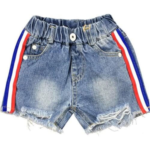 2019 new summer baby boy jeans fashion streetwear for boys clothes jeans denim pants kids jeans toddler jean shorts