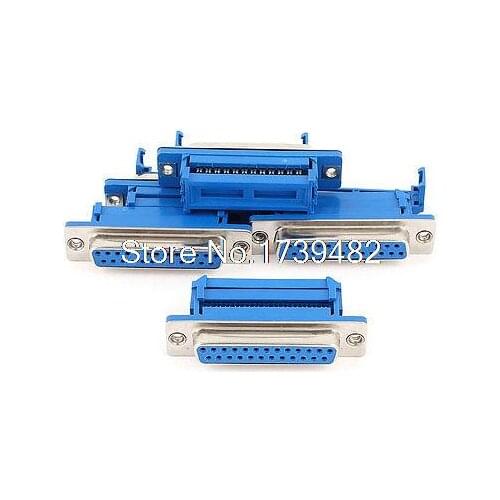 5Pcs Parallel Port D-SUB DB25 Female IDC Connector for Flat Ribbon Cable