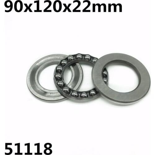 51118 90x120x22 mm Axial Thrust Ball Bearings 8118 High quality