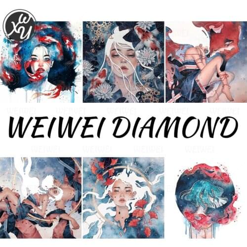 Diamond Painting Anime Diamond Painting Comic 5D Diamond Portrait Diamond Embroidery Kits Diamond Painting Accessories for Decor