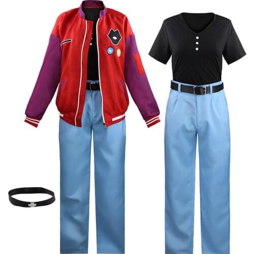 Anime Wonder Egg Priority Kawai Rika Hoodie Cosplay Costumes Sport jacket Pant Halloween Unisex Clothing Full set
