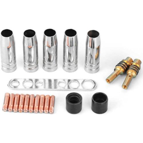 Emergency package Car Emergency Kit /Set 12mm 0.8mm Welder Nozzle Contact Welding Tip Fit for MAG/MIG/MB15/MB14