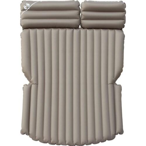 B1-175 Sanded Oxford Cloth Inflatable Bed Car SUV Bed 6/4 Points Multi-function Car Air Mattress With Car Electric Pump